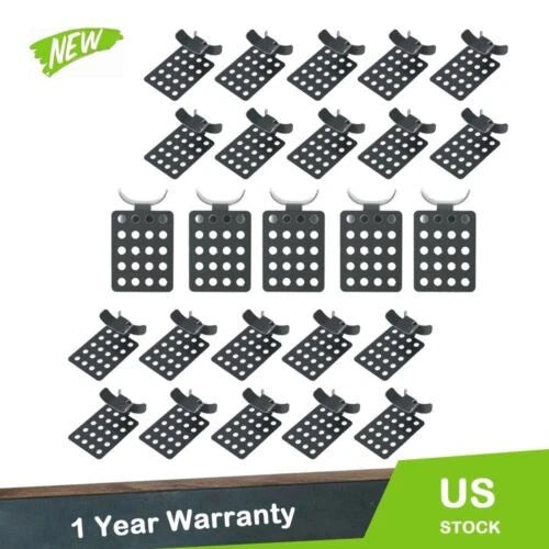 25 Pc Aluminum Heat Cable Roof Clip for Snow Blower