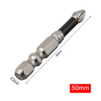PH2 Cross Screwdriver Bit Set of 2 for Screwdrivers