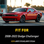 Set of 2 Front Bumper Seal & Rivets for Dodge Challenger (2008–2022) 68051