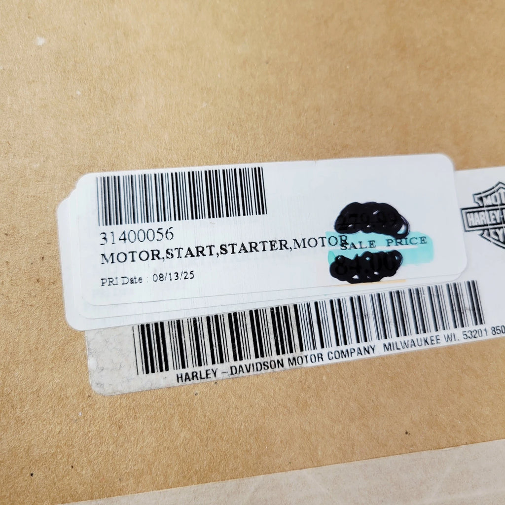 Starter Motor 31400056 for Harley-Davidson Softail Fat Boy & Low Rider (2018–2023)