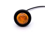 Mini Amber LED Marker Clearance Light with Grommet for Universal Fit (3/4")