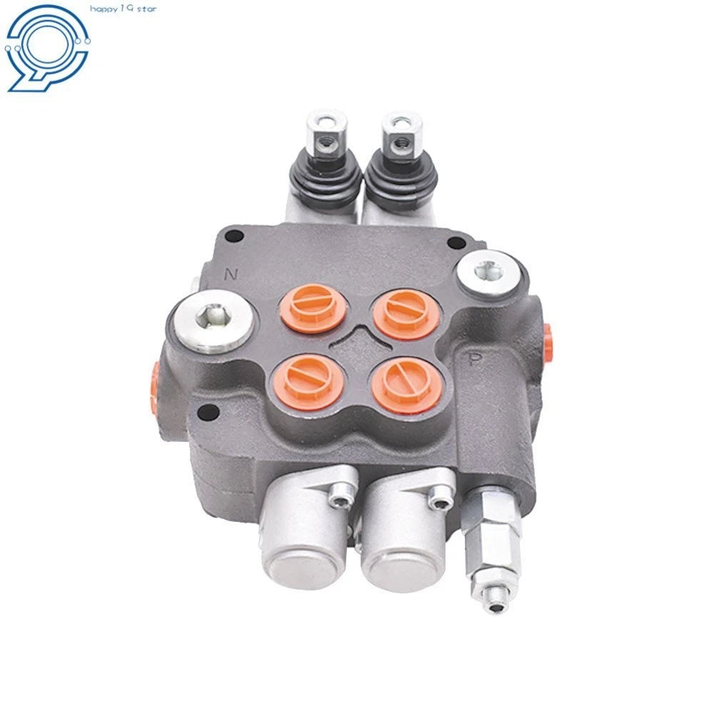 2X Spool Hydraulic Control Valve for SAE Ports (21GPM, 3600 PSI)