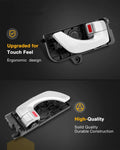 Inside Interior Door Handle Kit for Hyundai Sonata (2005–2008) HY1352134, HY1553108