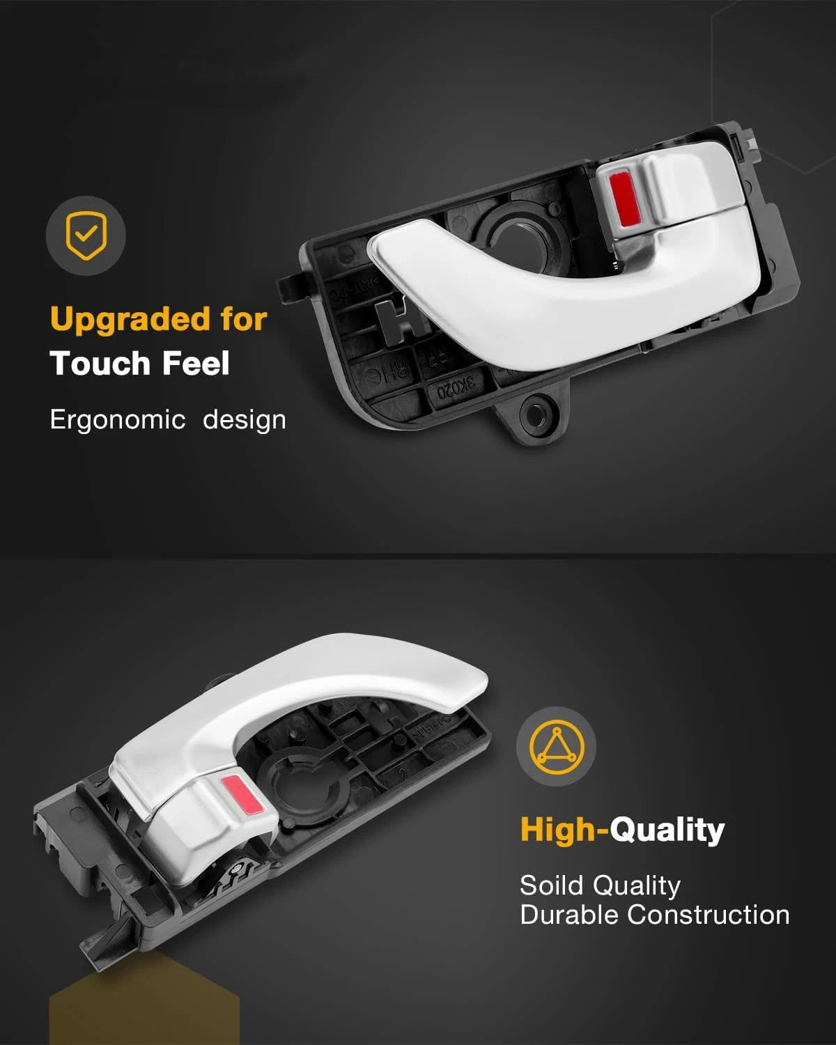 Inside Interior Door Handle Kit for Hyundai Sonata (2005–2008) HY1352134, HY1553108
