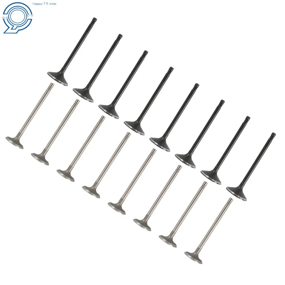 Set of 2 Intake Exhaust Engine Valves for GM ECOTEC 2.0 2.2 2.4