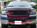 Black Stainless Mesh Grille Combo for Ford F-150 (2004–2005)