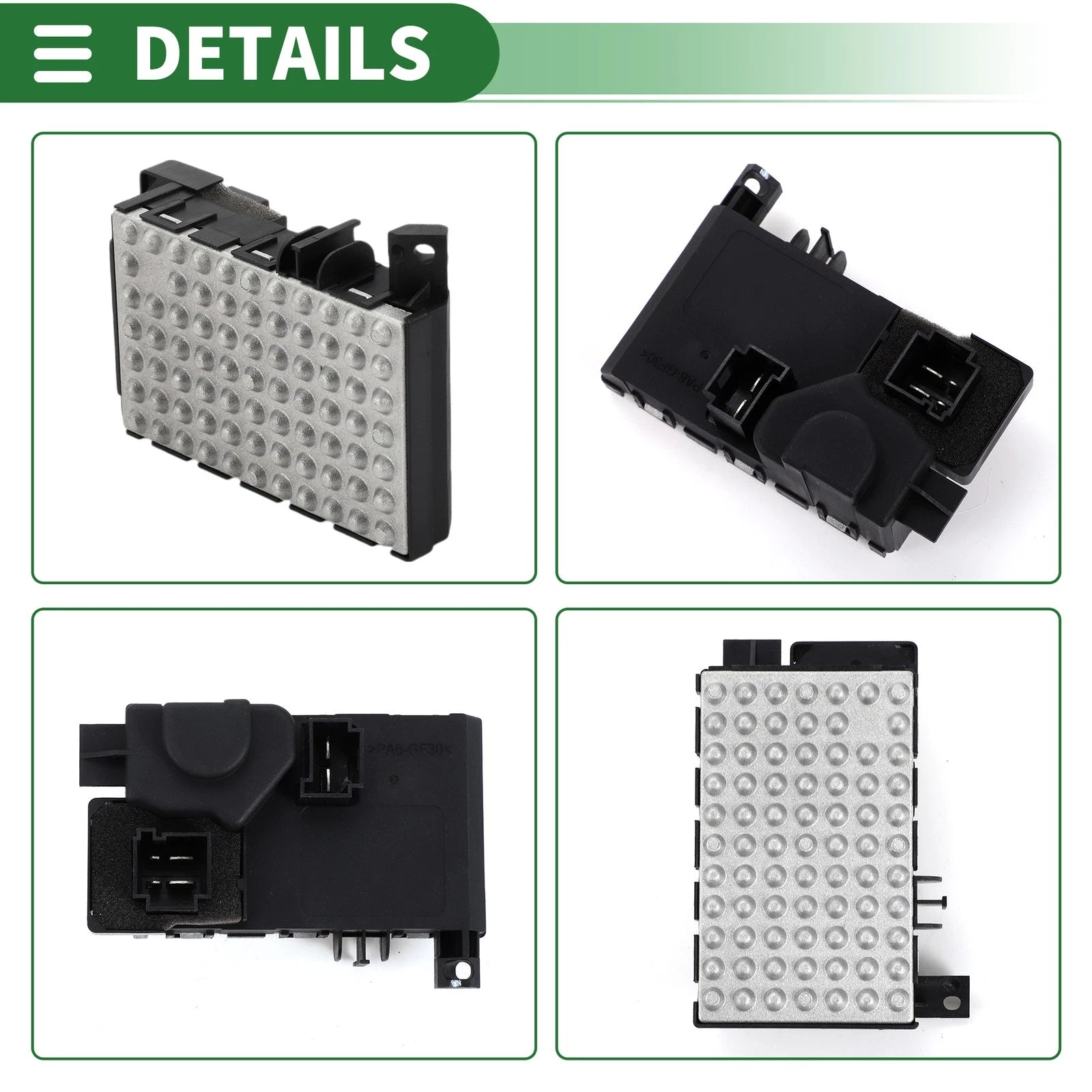 HVAC Blower Motor Resistor No. 2218200110 for Mercedes-Benz CL550 CL600 (2007–2014)