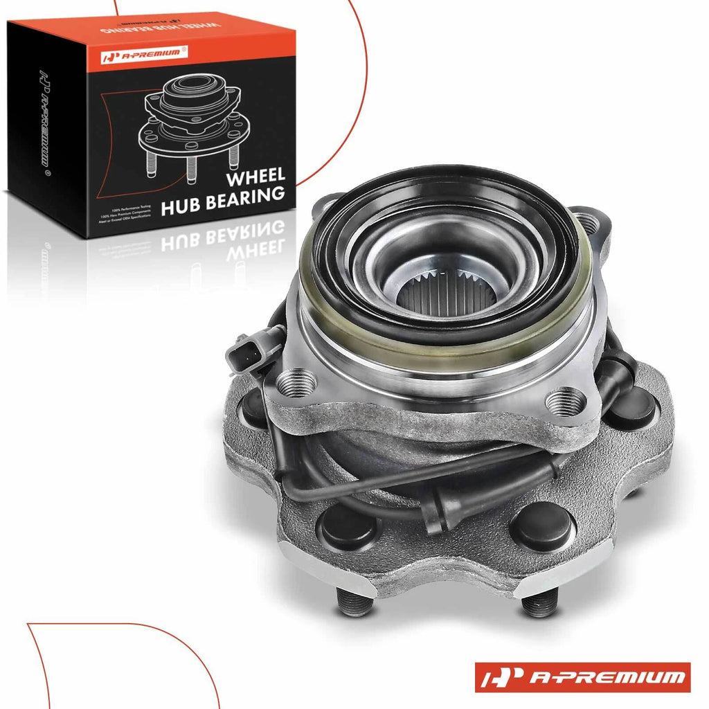 Rear Wheel Hub & Bearing Assembly for Nissan Armada Infiniti QX56 QX80 (2004–2023)