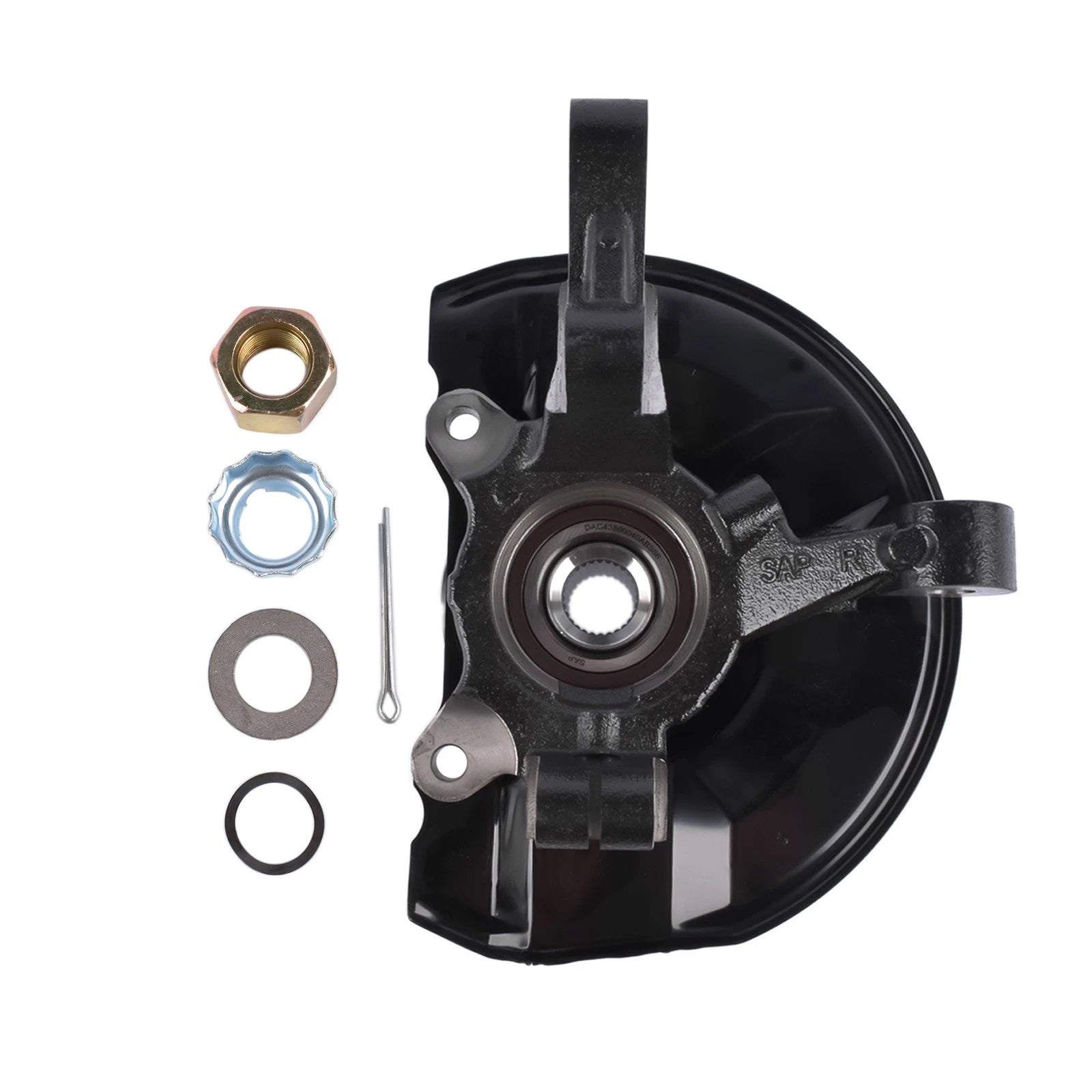 Front Right Steering Knuckle and Wheel Hub Bearing for Jeep Patriot Compass (2007-2017)