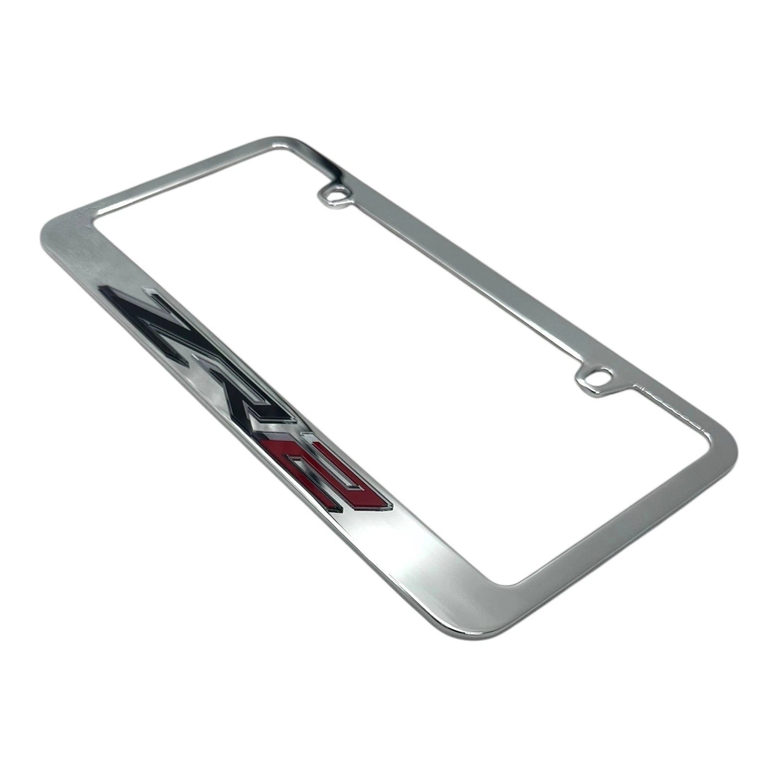 Chrome License Plate Frame Licensed for Chevrolet ZR2 (2017–2024)