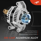 Alternator for Ford Mustang (2011–2014) 150A 6-Groove Pulley