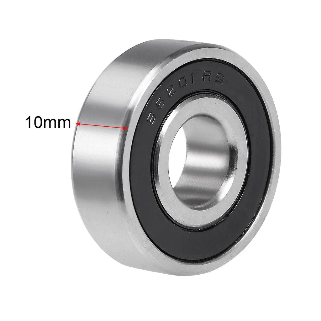 S6201-2RS Stainless Steel Ball Bearing 12x32x10mm (Fits Various Models)