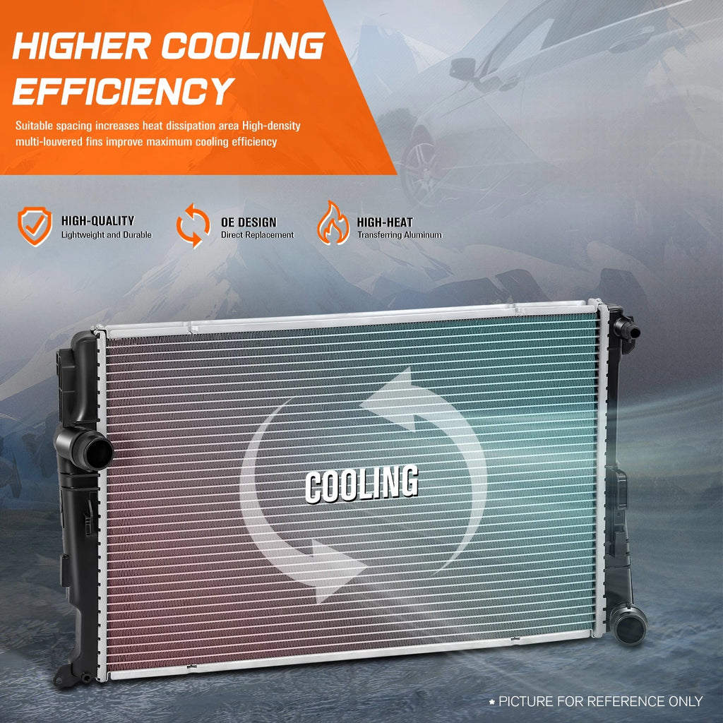 Full Aluminum Core Radiator for BMW X3 X4 (2011–2018) DPI-13370