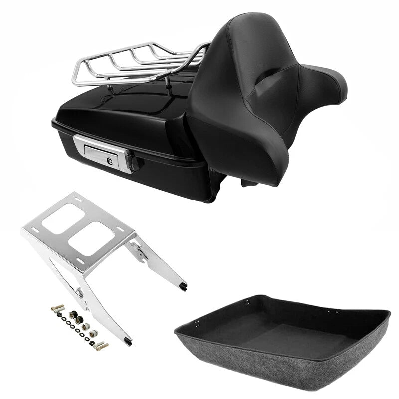 Chopped Trunk Pad Rack for Harley Sport Glide FLSB (2018–2021)