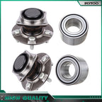 Set of 4 Wheel Hub Bearings for Pontiac Vibe (2003–2008)