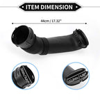 Car Intake Hose for BMW X5 X6 E70 E71 35iX 40iX Black