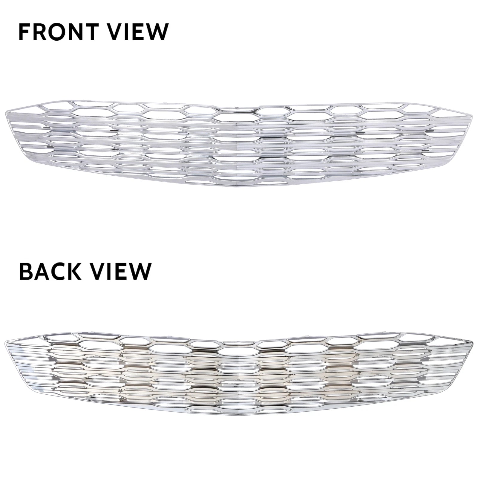 Chrome Grille Overlay for Chevy Malibu (2016-2018)