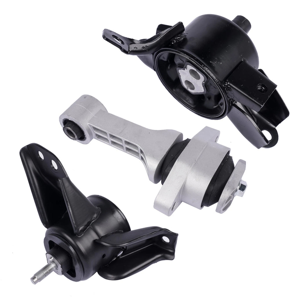 Set of 3 Engine Motor, Torque Strut, Transmission Mounts for Kia Soul (2014–2019)