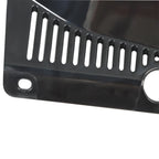 Front Upper Grille for Toyota Sienna (2011-2017) Chrome Black Plastic