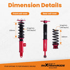 Adjustable Coilovers & Control Arm Kit for Dodge Charger (2011-2022)