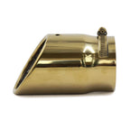 Exhaust Muffler Tip for Audi A6L (150mm Long, 78mm Inlet, Gold Tone)
