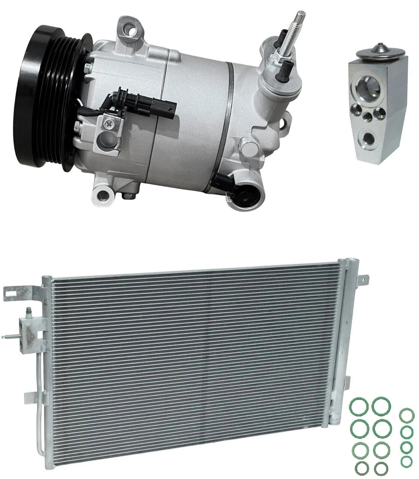 AC Compressor Kit With Condenser for Buick Envision 2.5L (2019–2019)