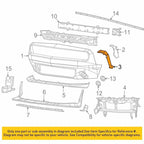 Bumper Bracket Set of 2 for Dodge Challenger (2008–2021)