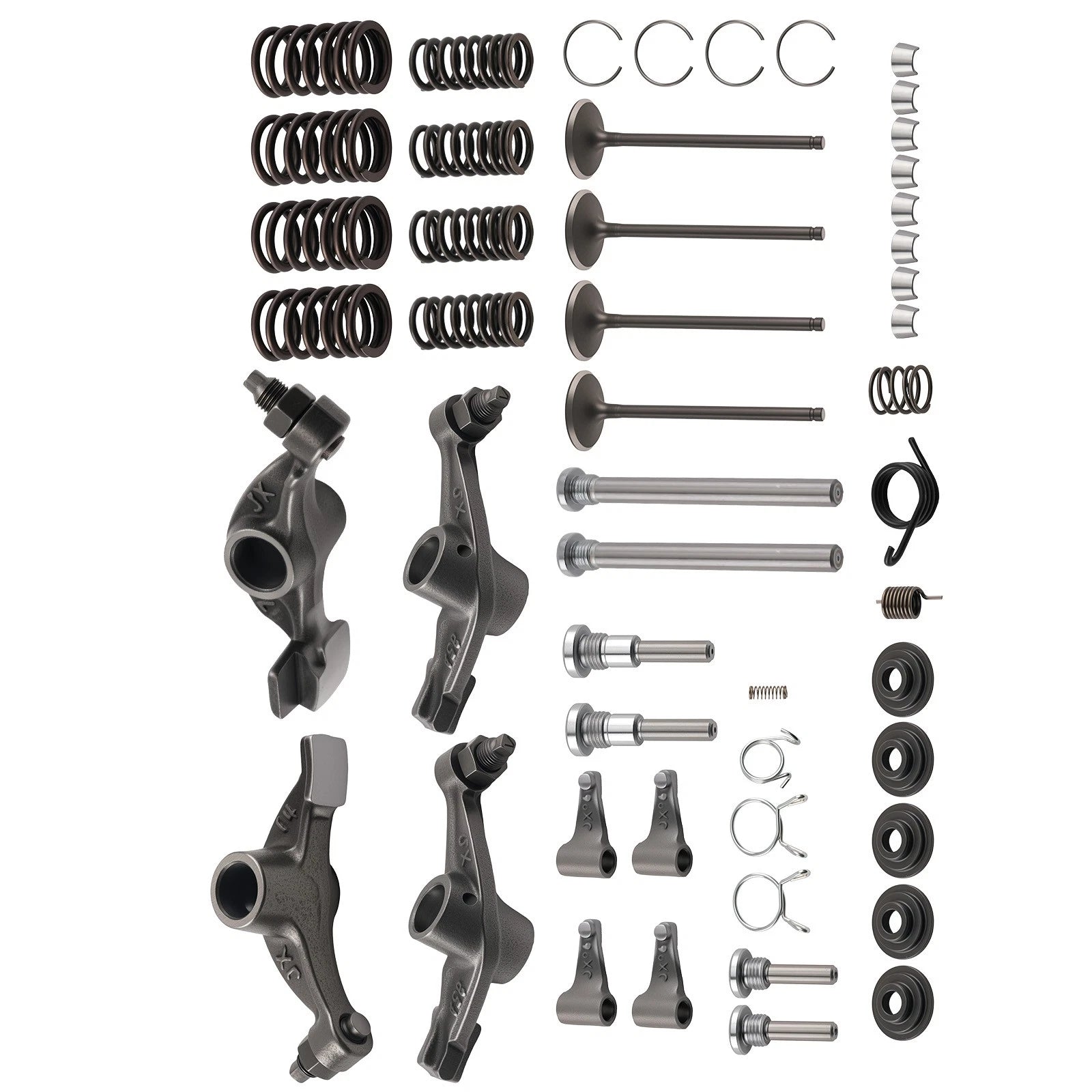 Rocker Arm Set with Valves for Honda Sportrax TRX400EX (1999–2008)