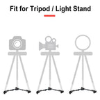 Tripod Dolly with Quick-Lock Wheels & Adjustable Legs for Photography
