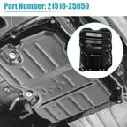 Engine Oil Pan Cover for Kia Optima 2013-2016 (1 x Black)