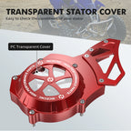 Aluminum Crankcase Stator Cover Guard for Yamaha Blaster (200–200) Red