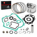 Engine Rebuild Gasket Kit Piston Rings Seals for Kawasaki Mule 500 520 550 (1993–2009)