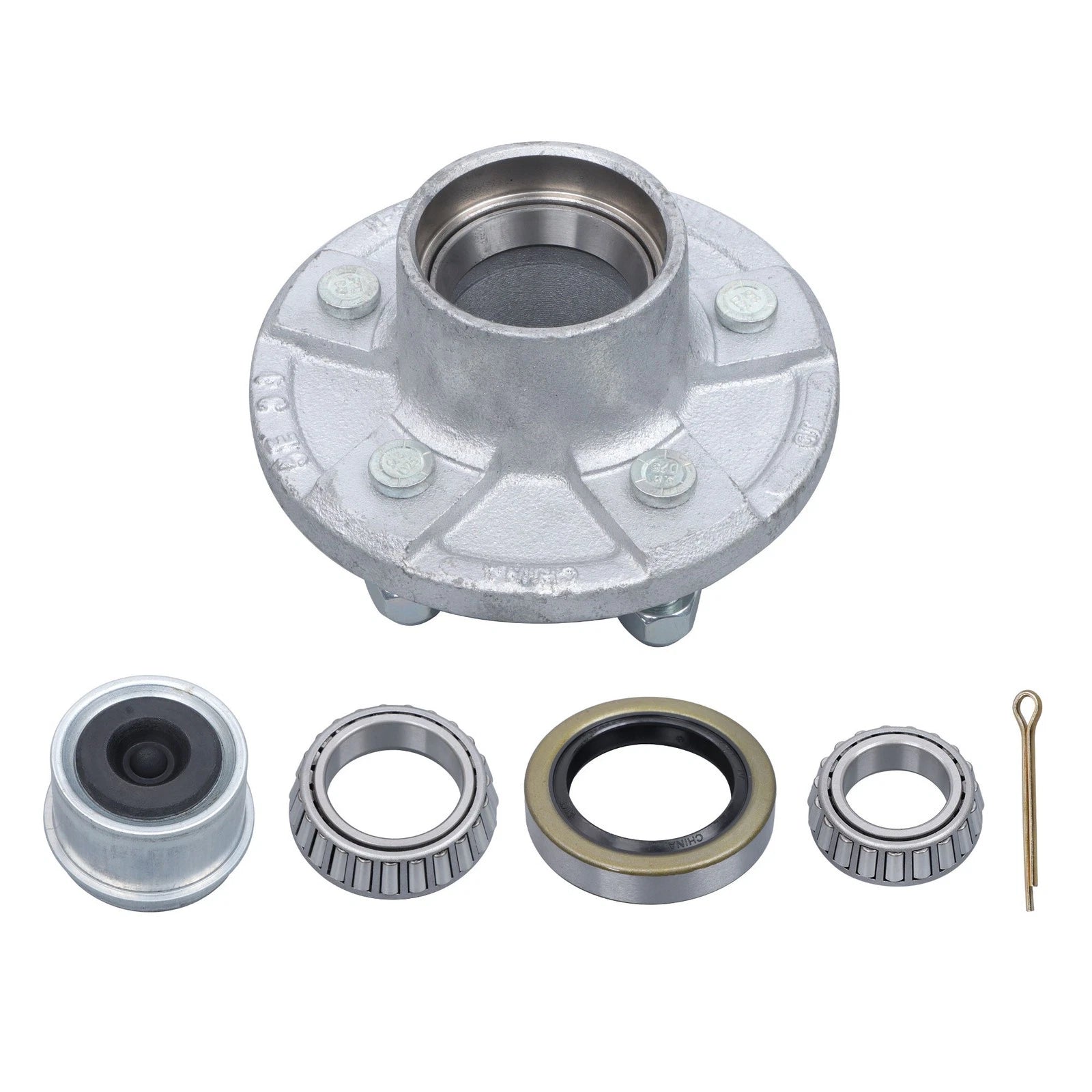 Bearing Kit and Lug Nuts for Boat Trailer (5 Lug, 5-4.5)