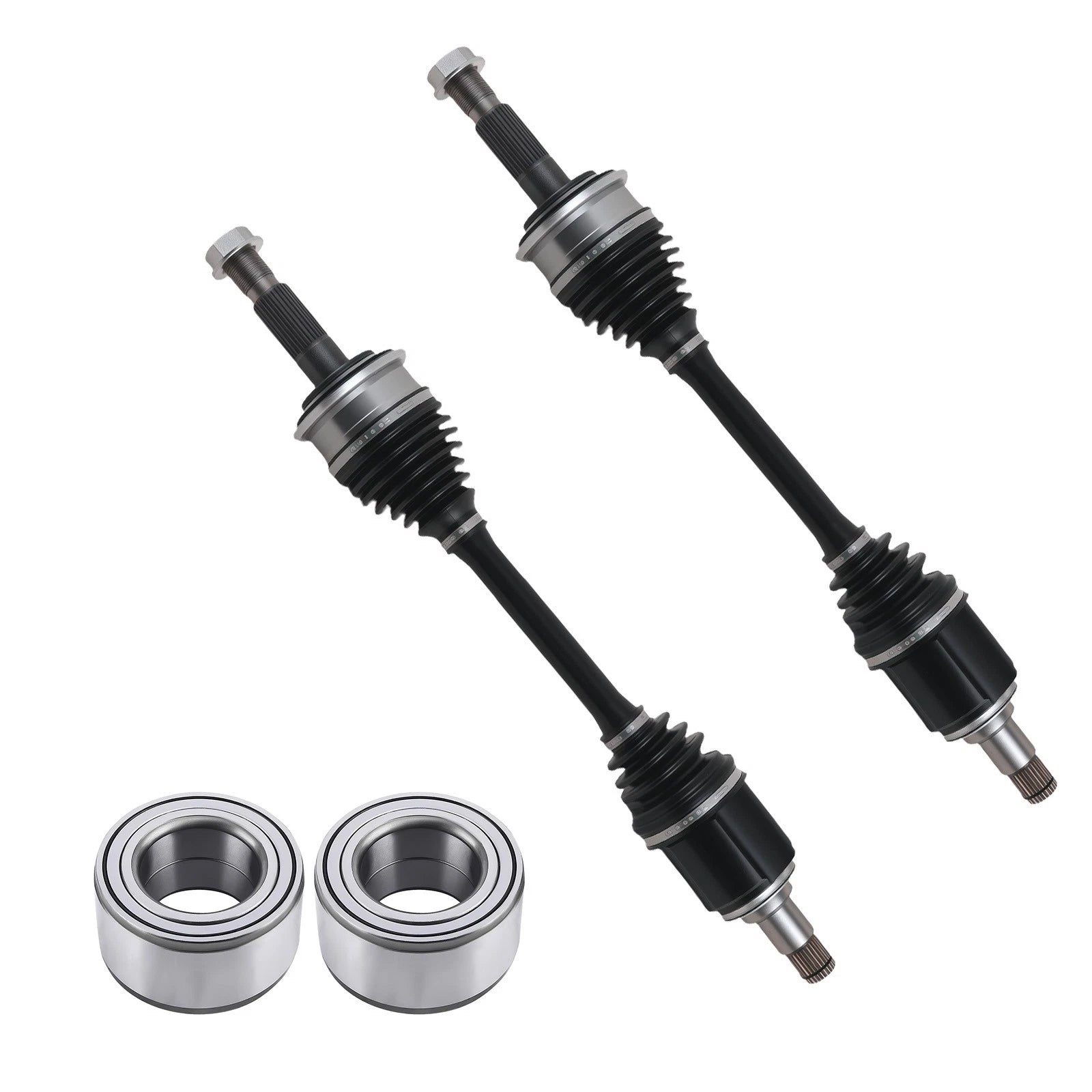 Front CV Axle Shaft Assemblies & Wheel Bearing Kit for Tundra Sequoia (2007–2021)