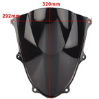 Front Windshield for Suzuki GSXR1000 (2017–2018) Deep-Iridium Screen