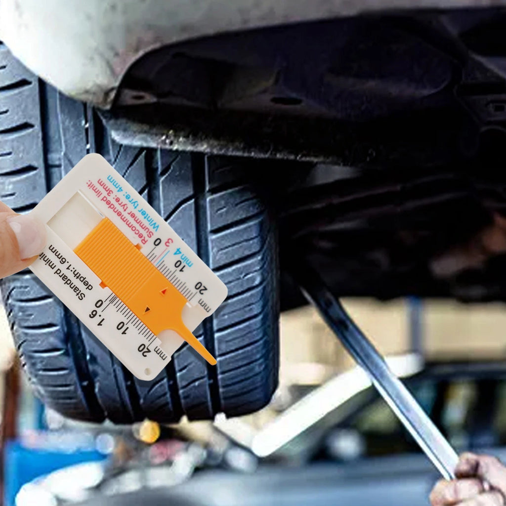 Tire Tread Depth Measuring Tool Vernier Caliper 0-20MM for Cars