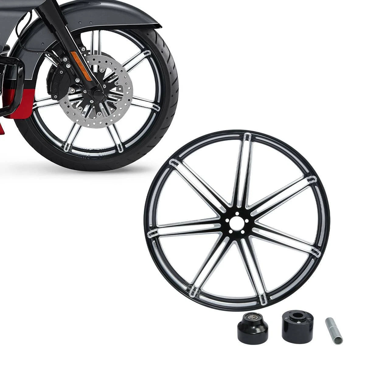 23" Front Wheel Rim Hub for Harley Electra Glide (1997–2021)