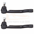 Set of 2 Outer Tie Rod Ends for Acura TSX (2009–2014)