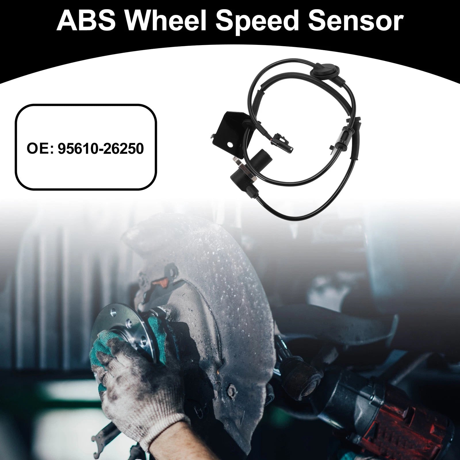 ABS Wheel Speed Sensor No. 95610-26250 for Hyundai Santa Fe (2013–2018)