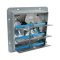 12" Wall Mounted Exhaust Fan for Garage Shop Attic (W/Power Cord)