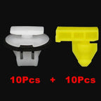 Set of 20 Plastic Moulding Clips for Nissan Juke (2010–2019) 76882-JG10A / 76847-JG00A