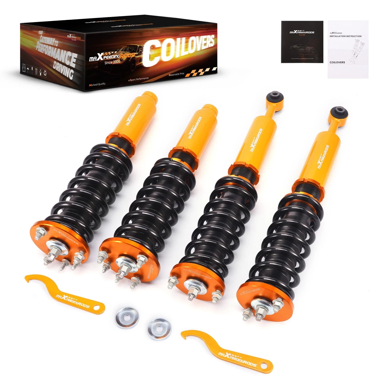 Coilover Suspension Shocks & Springs for Honda Accord (1998–2002)