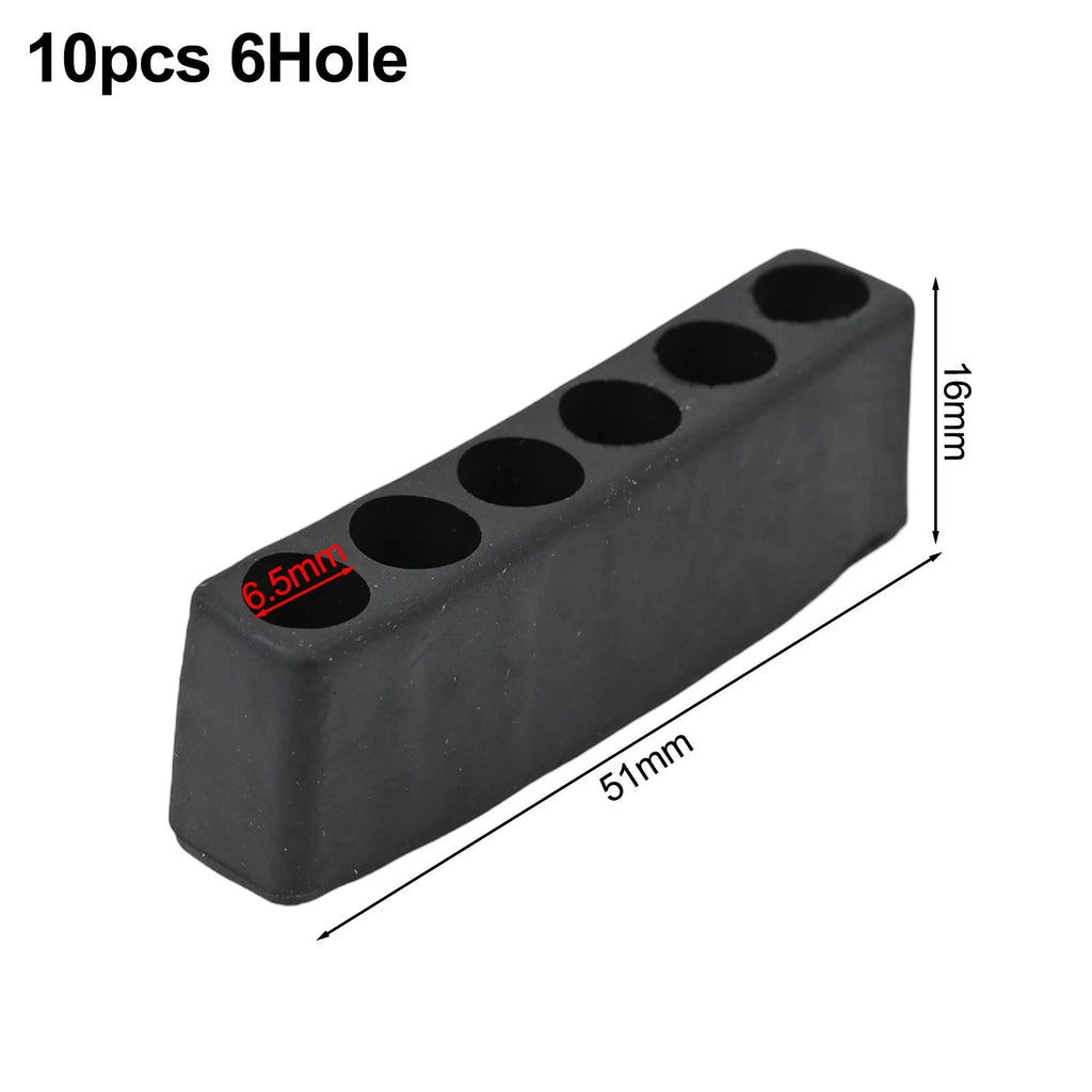 10x Screwdriver Bit Holder Organizer for 14 Inch Hex Drill Bit Holder