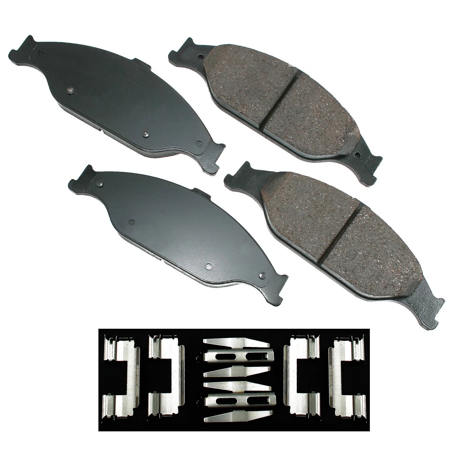 Front ProAct Disc Brake Pads for Ford Mustang GT Base (1999–2004) ACT804