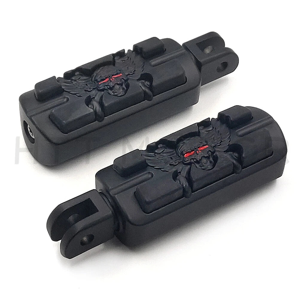 Pirate Skull Footpegs for Harley FXBB FXBR FXBRS FXLR (2018–Later)