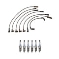 Denso Wire Set 7mm & 6 Platinum TT Spark Plugs for Chevy GMC 4.3L V6 (1996–2002)