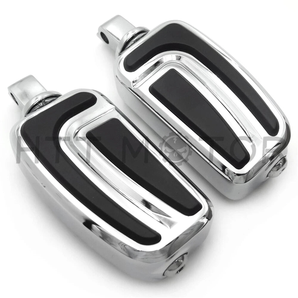 Airflow Chrome Footpegs for Victory Hard-Ball & Boardwalk (2013–2017)