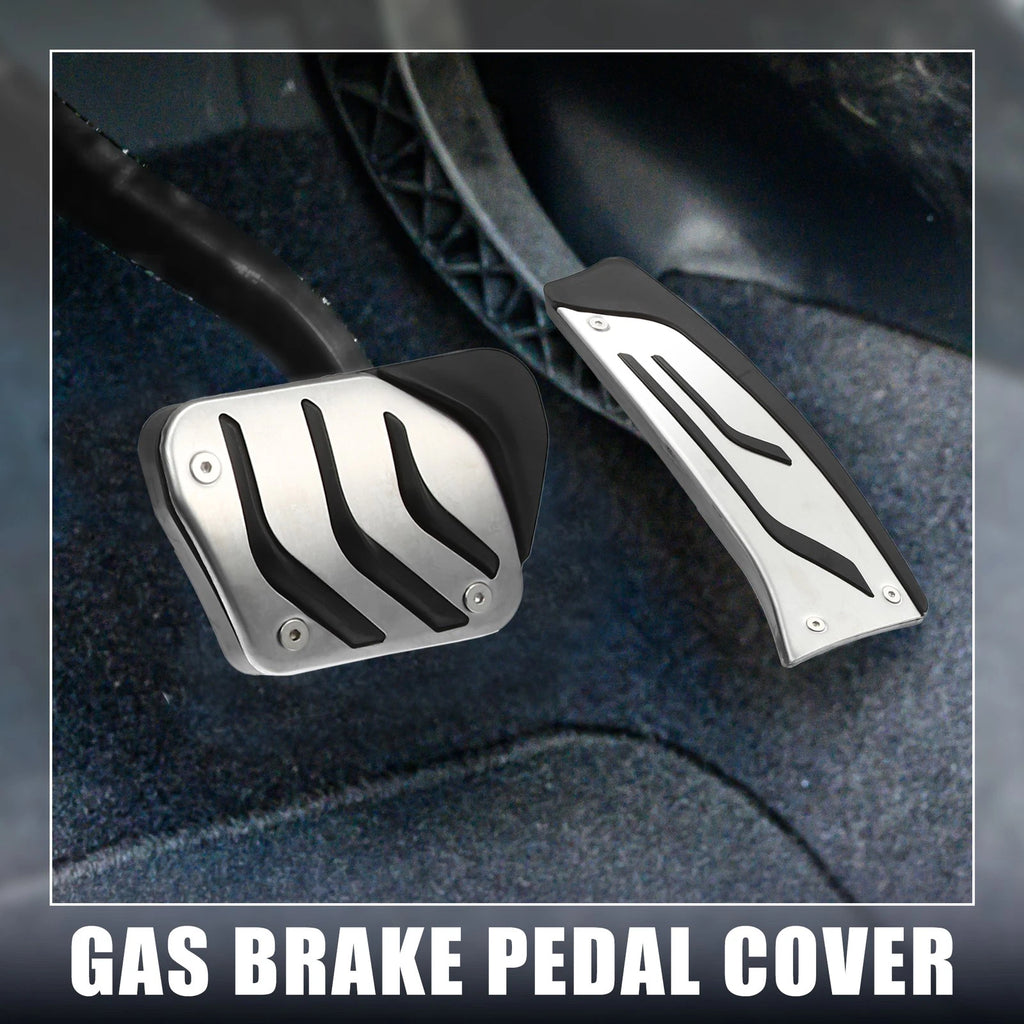 3Pcs Accelerator & Brake Pedal Cover Set for BMW 1 2 3 4 Series (F20)
