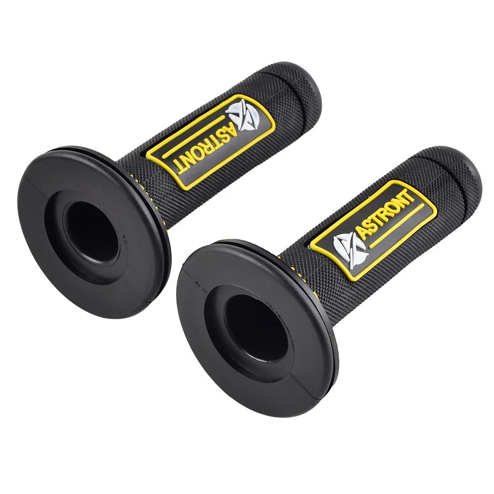 Rubber Handlebar Throttle Hand Grips for Suzuki RM125 RMZ450 DRZ400 (2000–2023)