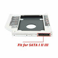 9.5mm SATA 2nd HDD SSD Hard Drive Caddy for Universal Fit (CD/DVD-ROM)